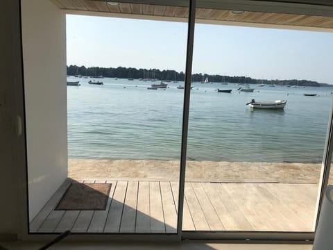 Villa d'exception WaterWorld Ile Tudy les pieds dans l'eau Villa in Finistere