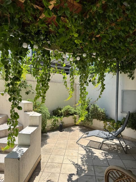 Patio, Garden, Seating area, Garden view
