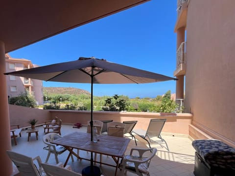Property building, Patio