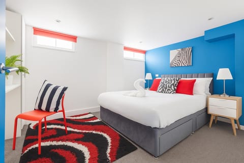 Bed, Bedroom, wardrobe