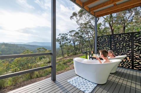 Balcony/Terrace, Mountain view, Open Air Bath