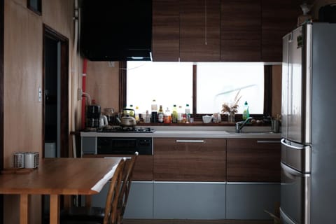 Kitchen or kitchenette, Dining area, Dinner, kitchen