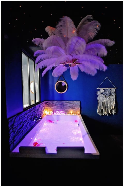 La Suite 7ième ciel étoilé, SPA XXL, Lit sous les étoiles, 5 min centre ville Apartment in Bourgoin-Jallieu