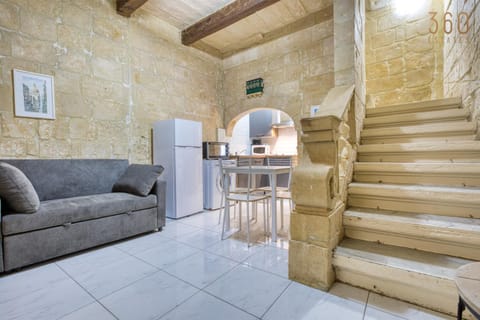 Kitchen or kitchenette, Living room, Seating area