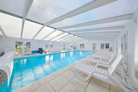 Property building, Living room, Swimming pool