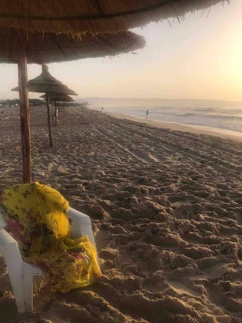 Natural landscape, Beach, Sunset