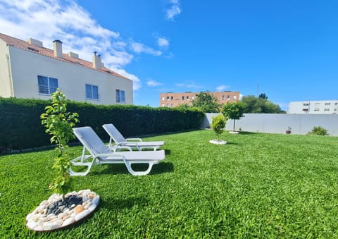 Natural landscape, Garden, Garden view, sunbed