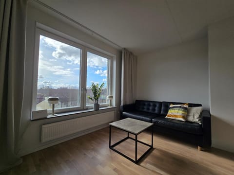 View (from property/room), Living room, Seating area, City view