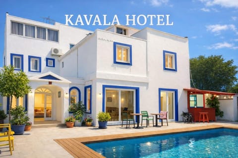 Property building, Patio, Pool view