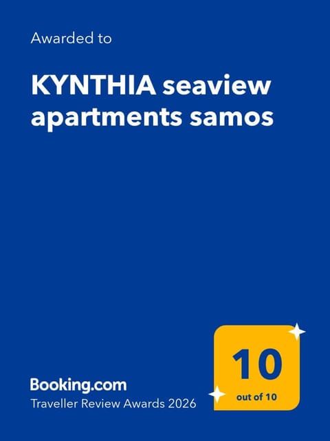 KYNTHIA seaview apartments samos Apartment hotel in Samos, Greece