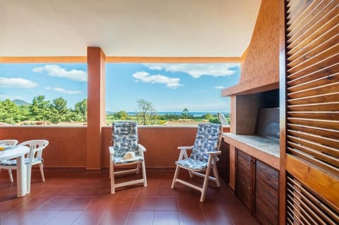 Charming Sea View, Modern house with garden ,Air Conditioning Apartment in Costa Rei