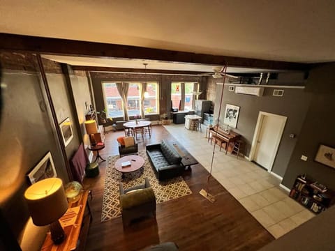 Loft Apartment Historic Downtown Main Street Sylva Apartment in Sylva