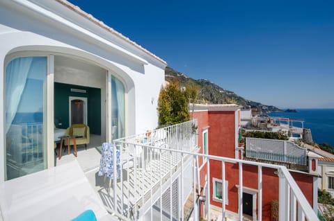 Property building, Patio, Day, View (from property/room), Balcony/Terrace, Sea view