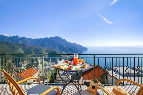 Natural landscape, Summer, Balcony/Terrace, Sea view