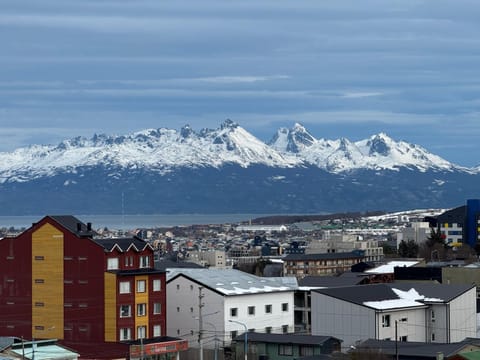 Nearby landmark, Day, Natural landscape, Winter, City view, Mountain view
