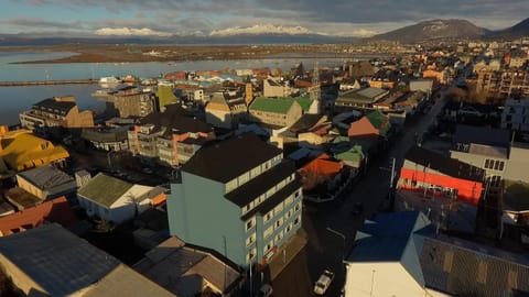 Bird's eye view, City view, Street view