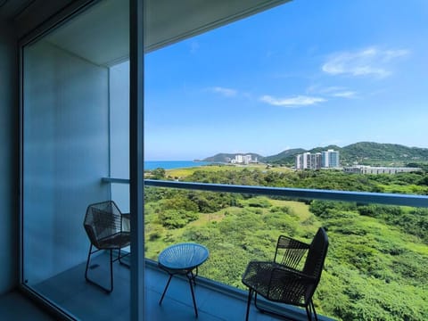 Natural landscape, Balcony/Terrace, Sea view