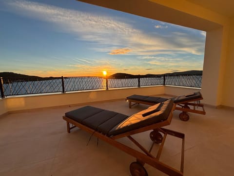 Sea view, Sunrise, Sunset