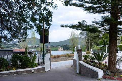 Property building, Natural landscape, Lake view