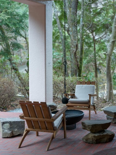 Property building, Patio
