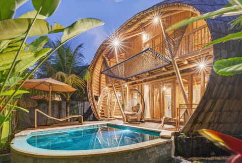 Noon Bamboo Villas Pererenan Villa in North Kuta