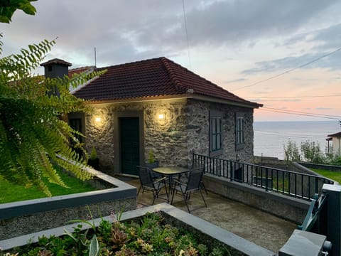 Property building, Patio, Natural landscape, View (from property/room), Balcony/Terrace, Sea view