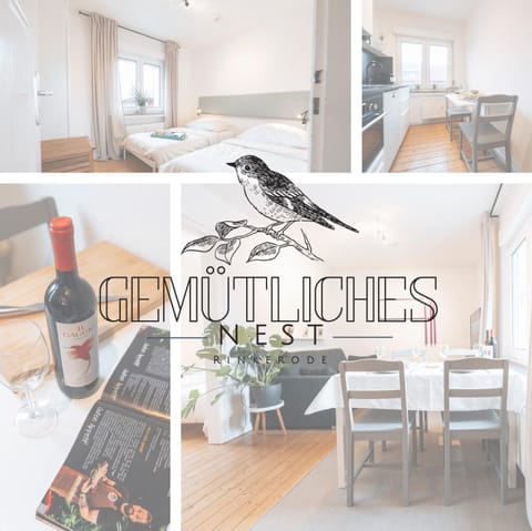 Bed, Dining area, Bedroom, Text overlay