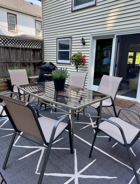 Property building, Patio