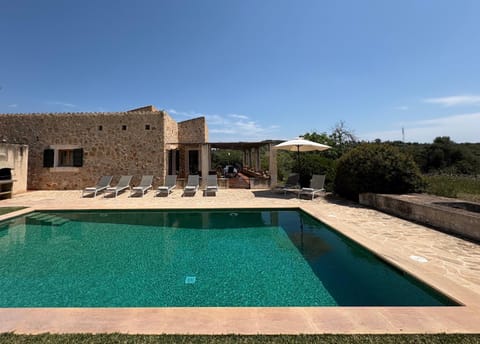 Property building, Living room, Swimming pool