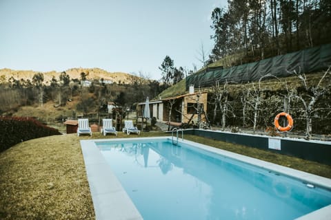 Natural landscape, Garden, Pool view, Swimming pool, Swimming pool, sunbed
