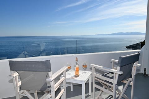 Natural landscape, View (from property/room), Balcony/Terrace, Balcony/Terrace, Sea view