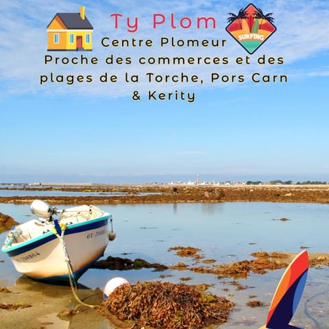 Ty Plom proche du centre et des plages House in Plomeur