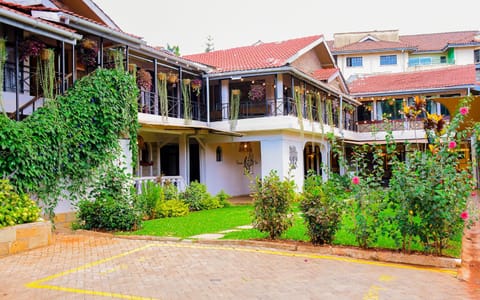 Property building, Garden view