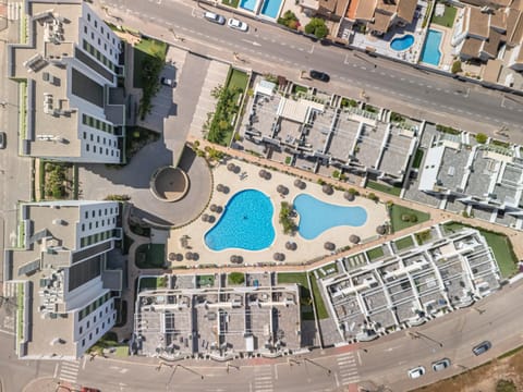 Neighbourhood, Bird's eye view, Pool view, Swimming pool