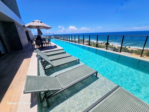 Natural landscape, View (from property/room), Balcony/Terrace, Pool view, Sea view, Swimming pool, Swimming pool