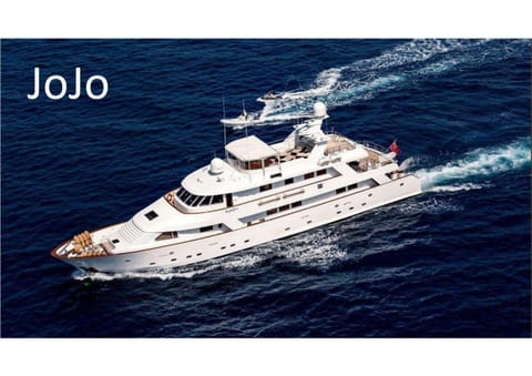 Riva 130 Docked boat in Cannes