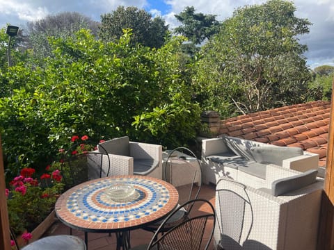 Patio, Garden view