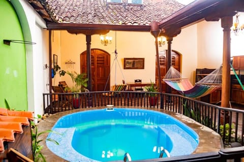 Pool view, Swimming pool, sunbed