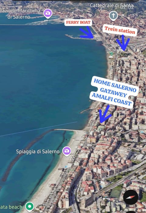 Natural landscape, Bird's eye view, City view, Sea view