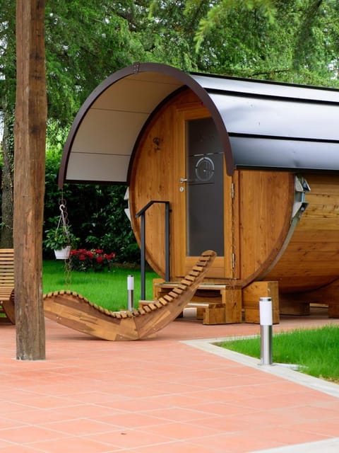 Property building, fireplace