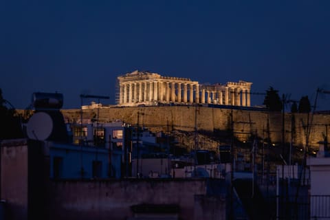 Nearby landmark, Night, City view, Landmark view