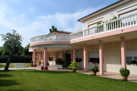 Property building, Garden view