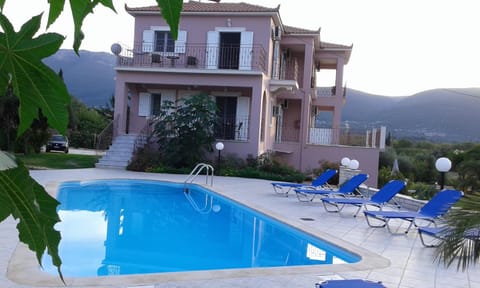 Property building, Swimming pool, Swimming pool, Sunset