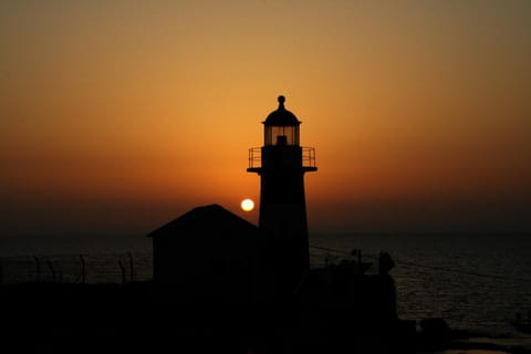 Nearby landmark, Sunset