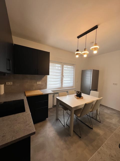 Kitchen or kitchenette, Dining area, oven