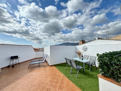 Natural landscape, Balcony/Terrace, Mountain view, sunbed