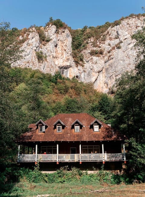 Property building, Spring, Natural landscape, Mountain view