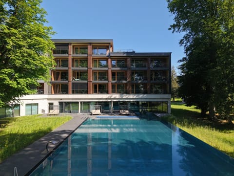 Pool view, Swimming pool, Swimming pool, sunbed