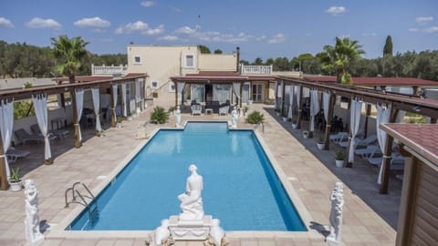 Property building, Pool view, sunbed