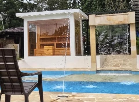 Sauna, Swimming pool